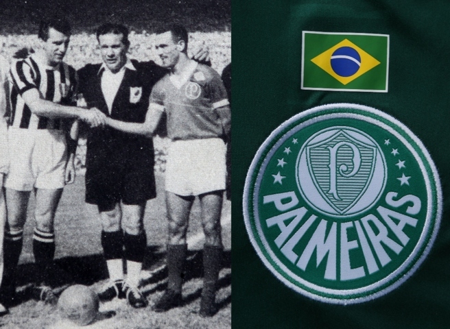 Camisa terá bandeira brasileira estampada junto ao símbolo do Verdão. (Divulgação)